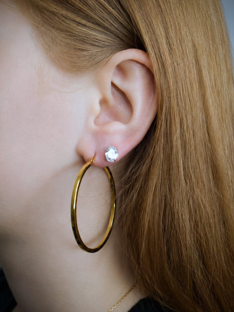 Boucles d'oreilles Ova