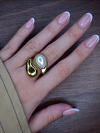 Bague Asymétrique Perla