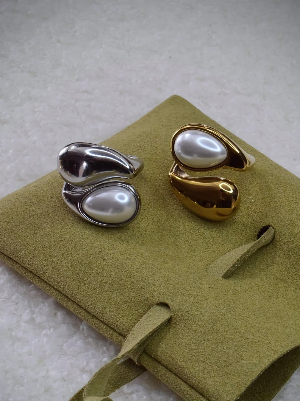 Bague Asymétrique Perla