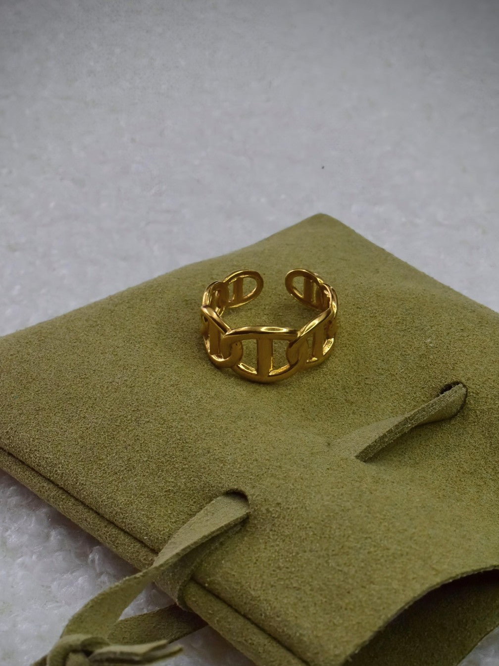 Bague Fine Ajustable Marine