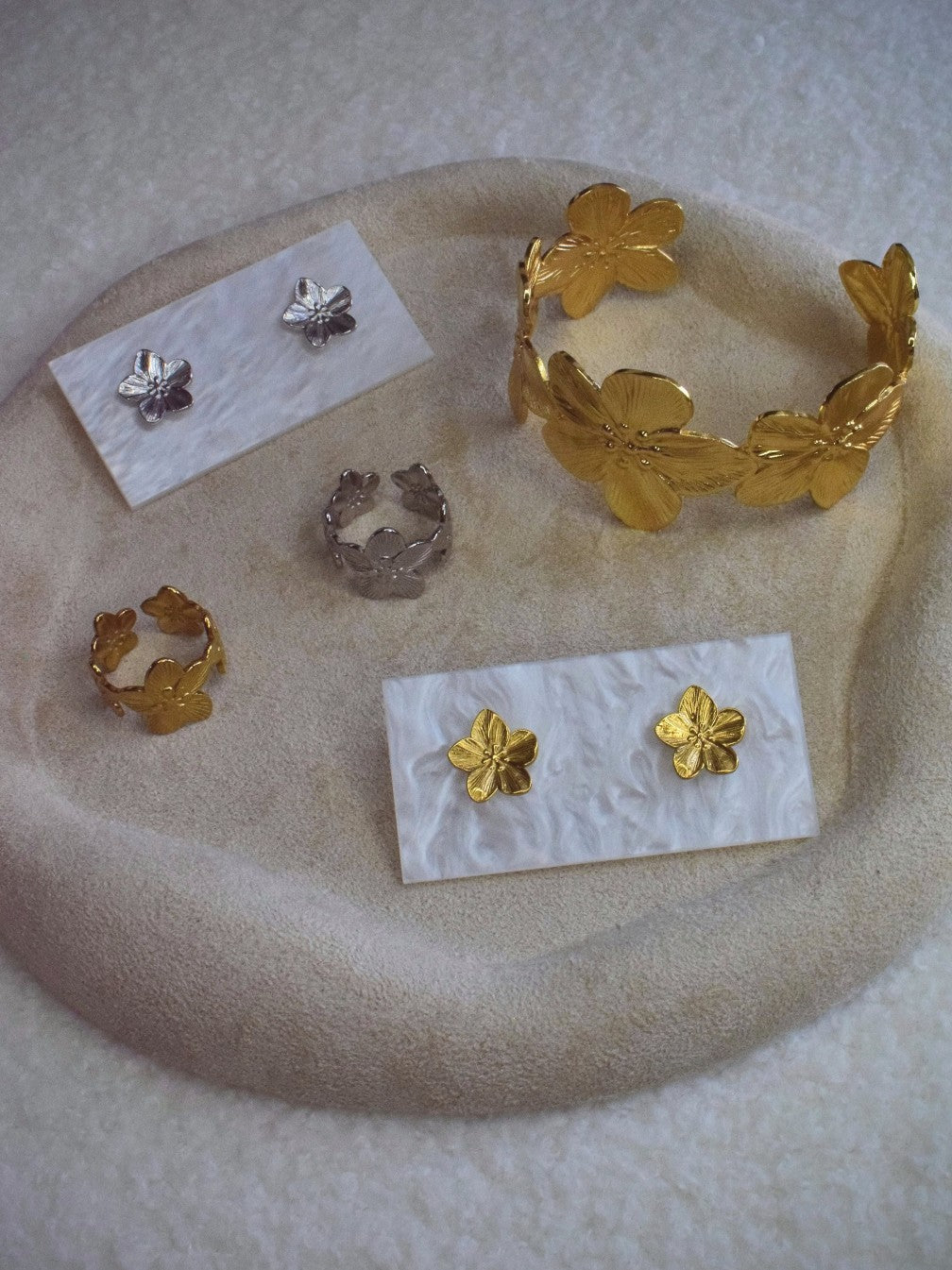 Bague Ajustable Flora