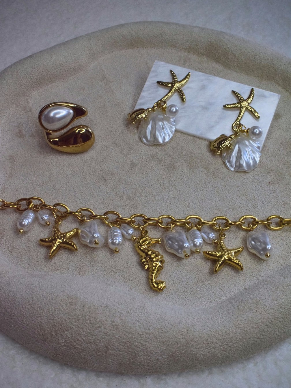 Bague Asymétrique Perla